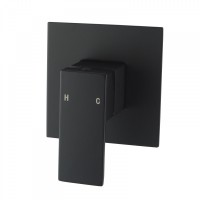 Shower Mixer - Square Series L005C - Black